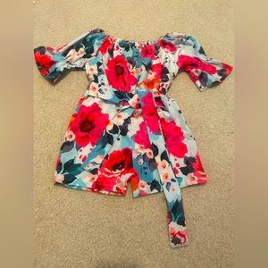 Girls size 4/5T romper